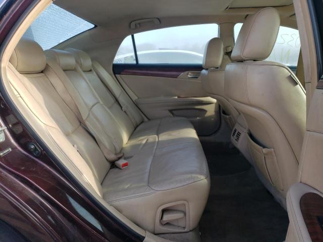 4T1BK3DB7BU371406 - 2011 TOYOTA AVALON BASE BURGUNDY photo 6