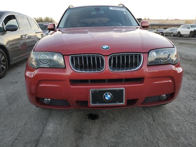 WBXPA93446WG88546 - 2006 BMW X3 3.0I RED photo 5