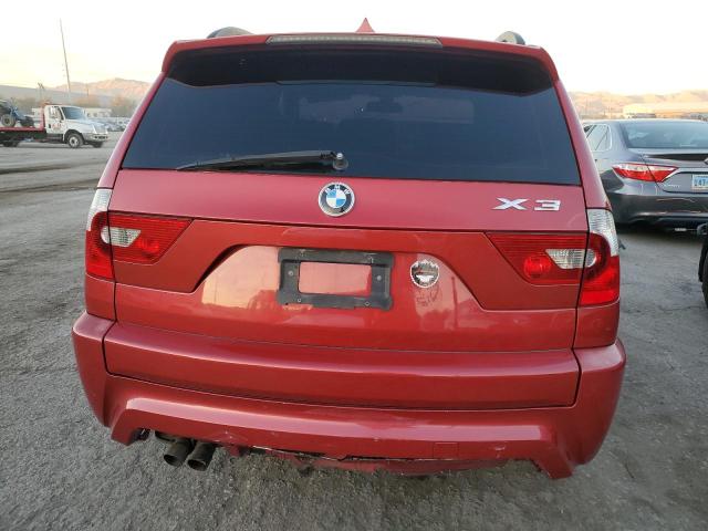 WBXPA93446WG88546 - 2006 BMW X3 3.0I RED photo 6