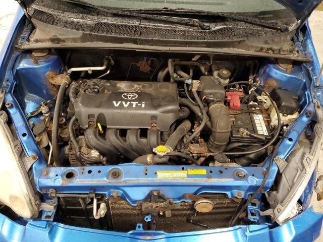 JTDKT123240044956 - 2004 TOYOTA ECHO BLUE photo 11