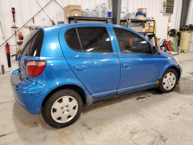 JTDKT123240044956 - 2004 TOYOTA ECHO BLUE photo 3