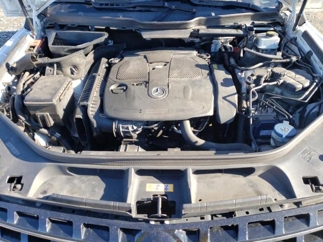 4JGDA5HB4EA280150 - 2014 MERCEDES-BENZ ML 350 4MATIC WHITE photo 12