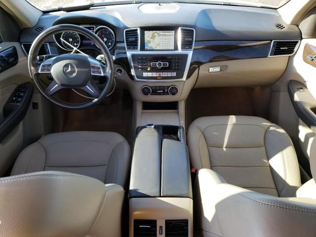 4JGDA5HB4EA280150 - 2014 MERCEDES-BENZ ML 350 4MATIC WHITE photo 8