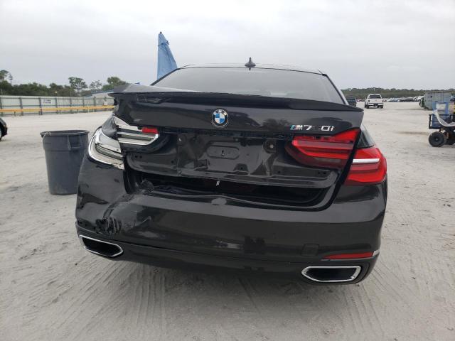 WBA7E2C56GG504344 - 2016 BMW 740 I BLACK photo 6