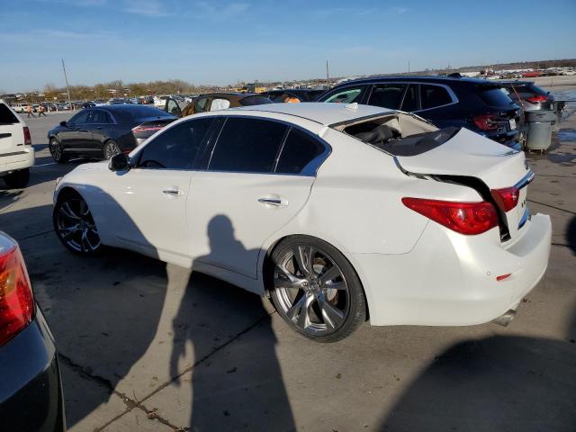 JN1BV7AP6EM687969 - 2014 INFINITI Q50 BASE WHITE photo 2