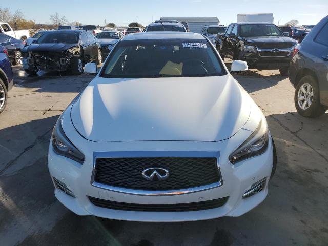 JN1BV7AP6EM687969 - 2014 INFINITI Q50 BASE WHITE photo 5