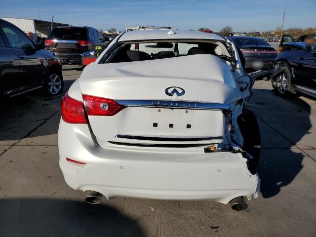 JN1BV7AP6EM687969 - 2014 INFINITI Q50 BASE WHITE photo 6