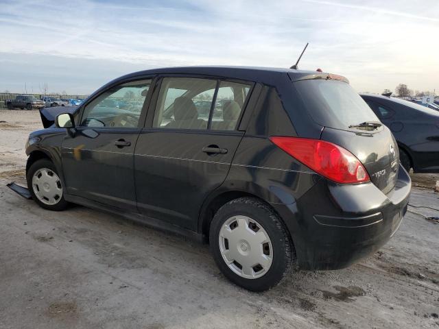 3N1BC13E48L449518 - 2008 NISSAN VERSA S BLACK photo 2