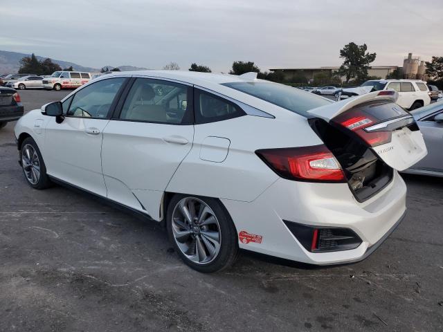 JHMZC5F36JC010608 - 2018 HONDA CLARITY TOURING WHITE photo 2