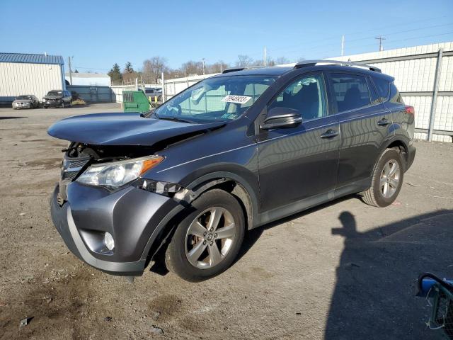 2T3RFREV0FW254374 - 2015 TOYOTA RAV4 XLE GRAY photo 1