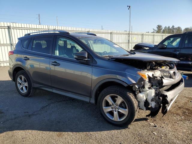 2T3RFREV0FW254374 - 2015 TOYOTA RAV4 XLE GRAY photo 4