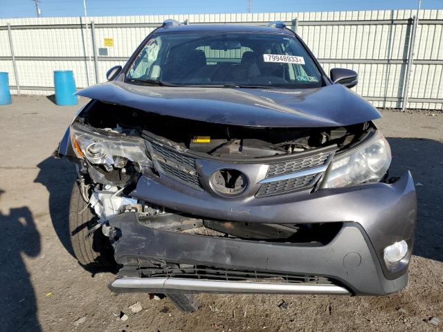 2T3RFREV0FW254374 - 2015 TOYOTA RAV4 XLE GRAY photo 5