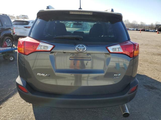 2T3RFREV0FW254374 - 2015 TOYOTA RAV4 XLE GRAY photo 6