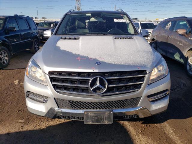 4JGDA5HB8DA152427 - 2013 MERCEDES-BENZ ML 350 4MATIC SILVER photo 5