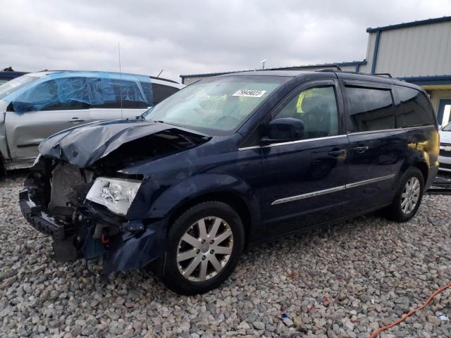 2C4RC1BG0DR743879 - 2013 CHRYSLER TOWN & COU TOURING BLUE photo 1