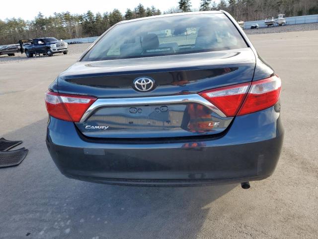 4T4BF1FK1FR466237 - 2015 TOYOTA CAMRY LE BLUE photo 6