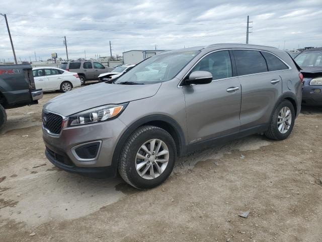 5XYPGDA54JG375817 - 2018 KIA SORENTO LX GRAY photo 1