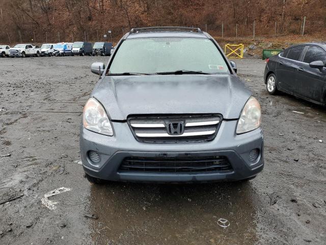 JHLRD78926C002656 - 2006 HONDA CR-V SE GRAY photo 5