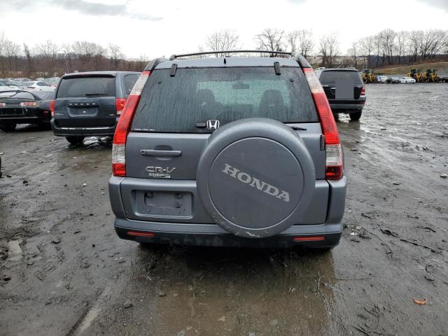 JHLRD78926C002656 - 2006 HONDA CR-V SE GRAY photo 6