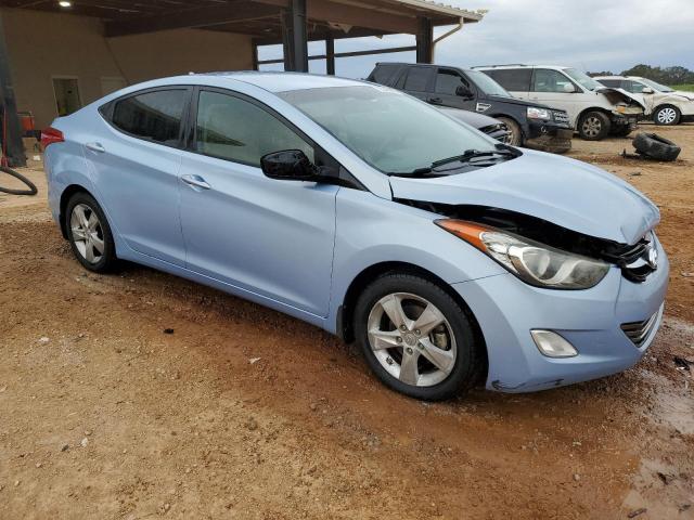 KMHDH4AE5DU640856 - 2013 HYUNDAI ELANTRA GLS BLUE photo 4