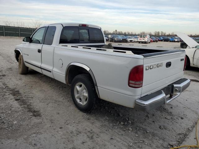 1B7GL22X4WS642973 - 1998 DODGE DAKOTA WHITE photo 2