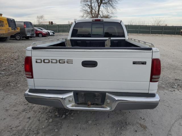 1B7GL22X4WS642973 - 1998 DODGE DAKOTA WHITE photo 6