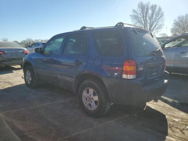 1FMYU02ZX7KA07597 - 2007 FORD ESCAPE XLS BLUE photo 2