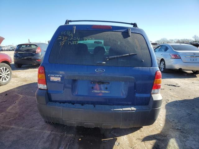 1FMYU02ZX7KA07597 - 2007 FORD ESCAPE XLS BLUE photo 6