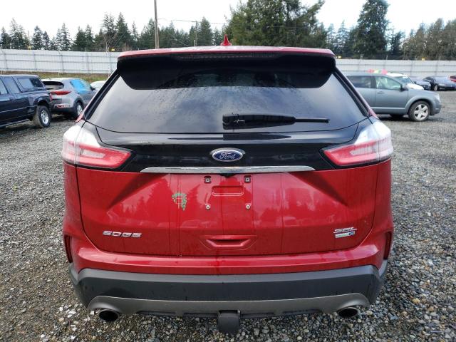 2FMPK4J98LBA19861 - 2020 FORD EDGE SEL RED photo 6