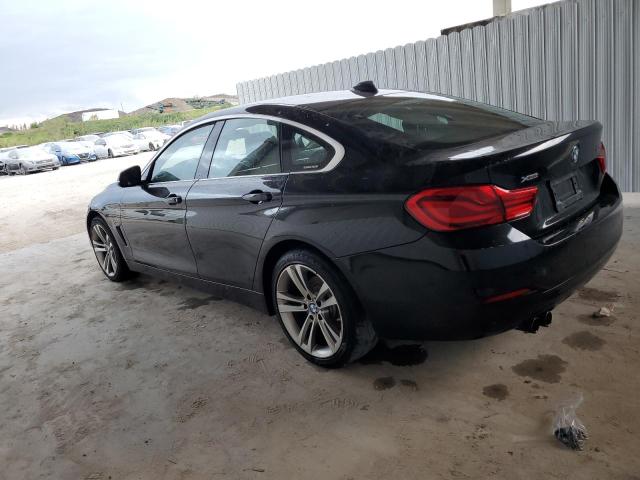 WBA4J3C51KBL10640 - 2019 BMW 430XI GRAN COUPE BLACK photo 2