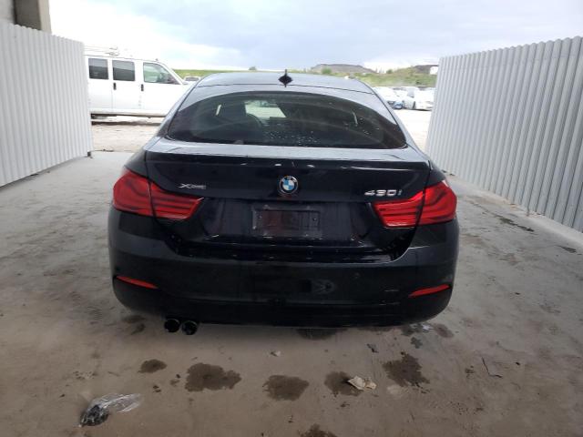 WBA4J3C51KBL10640 - 2019 BMW 430XI GRAN COUPE BLACK photo 6