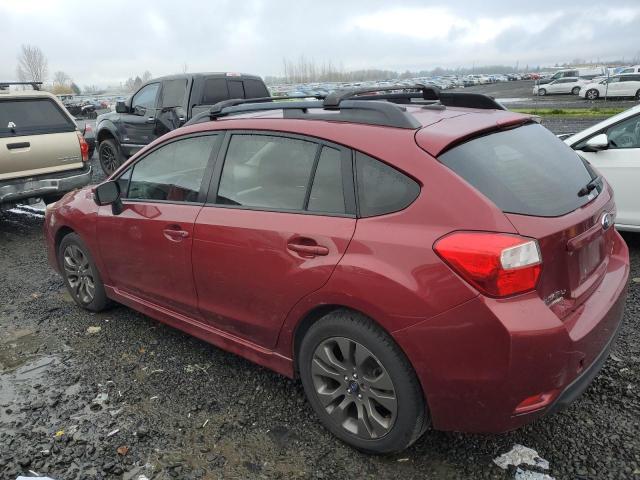 JF1GPAZ63F8318511 - 2015 SUBARU IMPREZA SPORT LIMITED RED photo 2