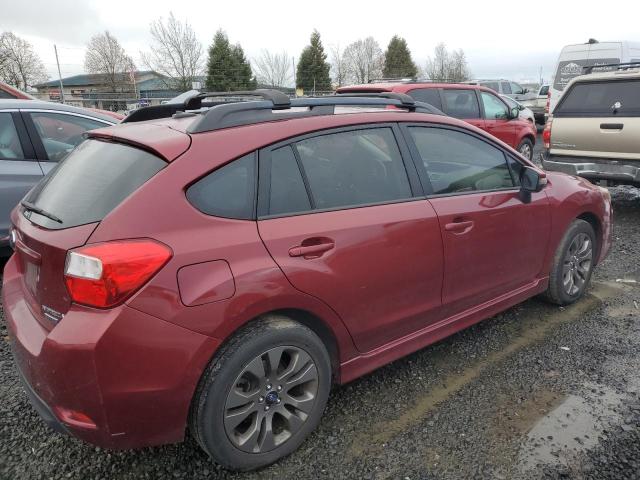 JF1GPAZ63F8318511 - 2015 SUBARU IMPREZA SPORT LIMITED RED photo 3