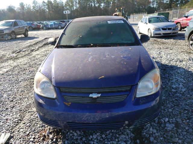 1G1AK55F767792312 - 2006 CHEVROLET COBALT LS BLUE photo 5