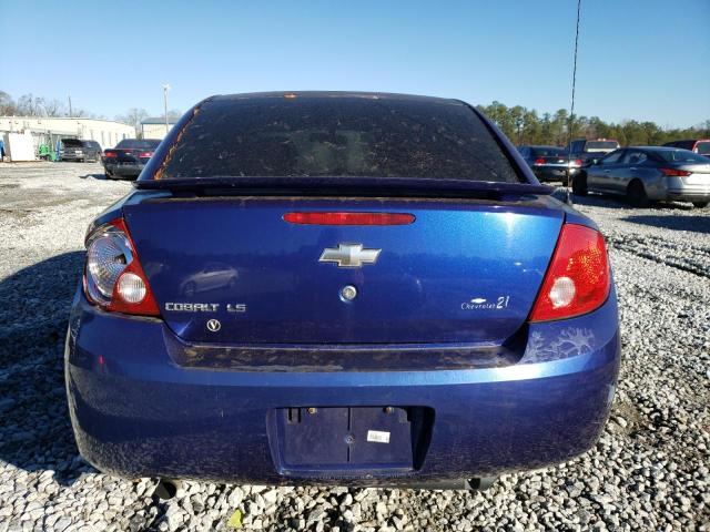 1G1AK55F767792312 - 2006 CHEVROLET COBALT LS BLUE photo 6