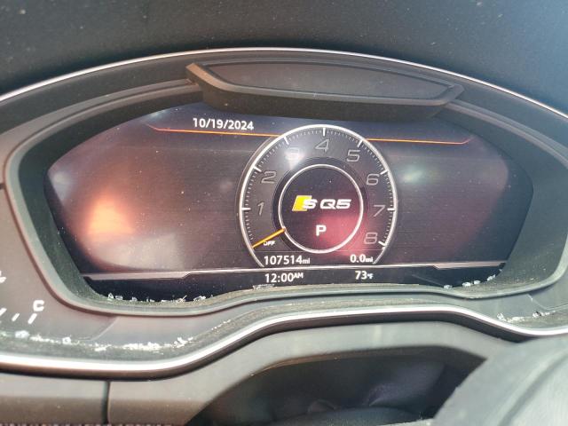 WA1C4AFY9J2115345 - 2018 AUDI SQ5 PRESTIGE WHITE photo 9