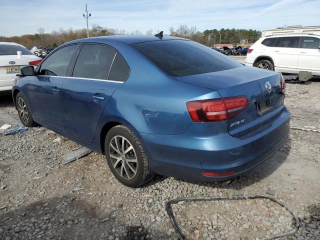 3VWDB7AJ2HM338887 - 2017 VOLKSWAGEN JETTA SE BLUE photo 2