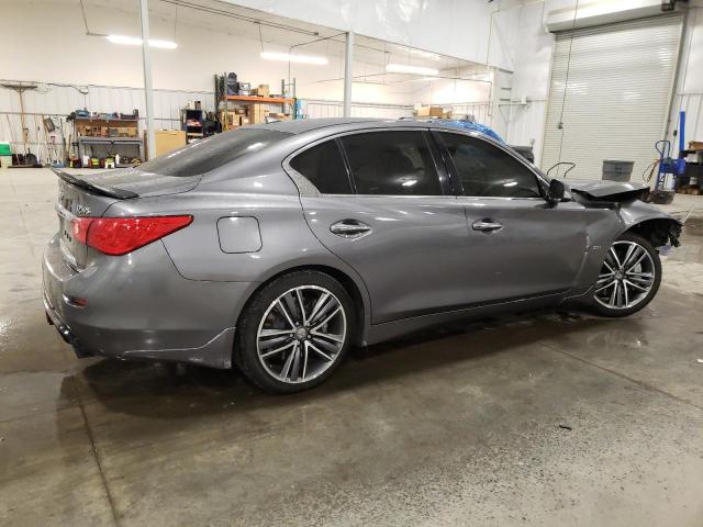 JN1CV7AR2HM680057 - 2017 INFINITI Q50 BASE GRAY photo 3