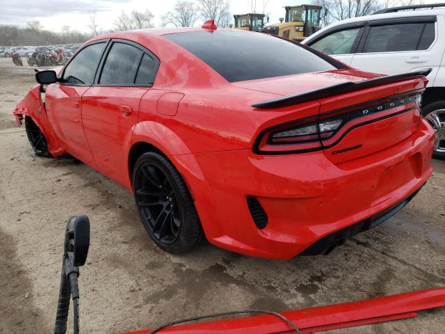 2C3CDXGJ8PH539890 - 2023 DODGE CHARGER SCAT PACK RED photo 2