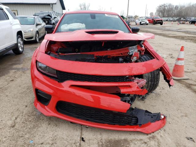 2C3CDXGJ8PH539890 - 2023 DODGE CHARGER SCAT PACK RED photo 5