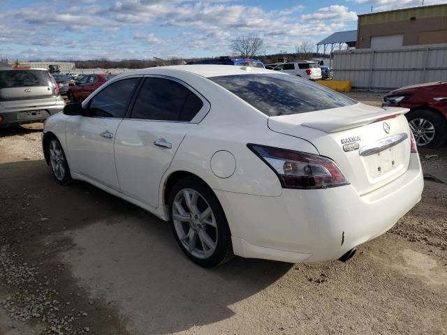 1N4AA5AP6CC860388 - 2012 NISSAN MAXIMA S WHITE photo 2