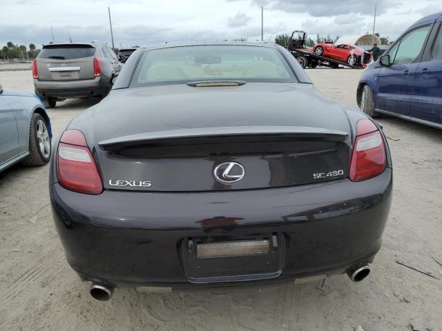 JTHFN45Y379014092 - 2007 LEXUS SC 430 PURPLE photo 6