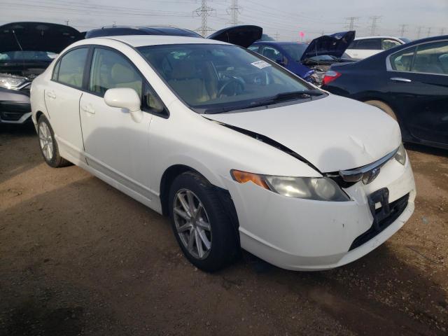 1HGFA16537L082980 - 2007 HONDA CIVIC LX WHITE photo 4