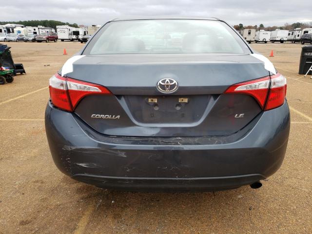 5YFBURHE9GP411379 - 2016 TOYOTA COROLLA L GRAY photo 6