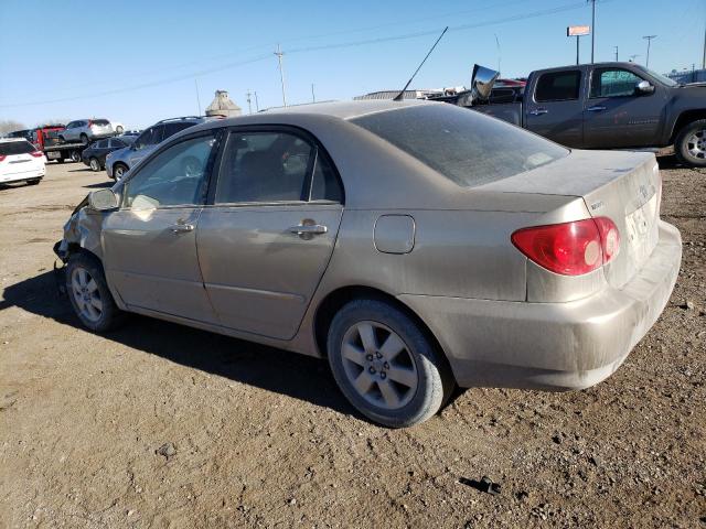 1NXBR32E18Z041486 - 2008 TOYOTA COROLLA CE BEIGE photo 2