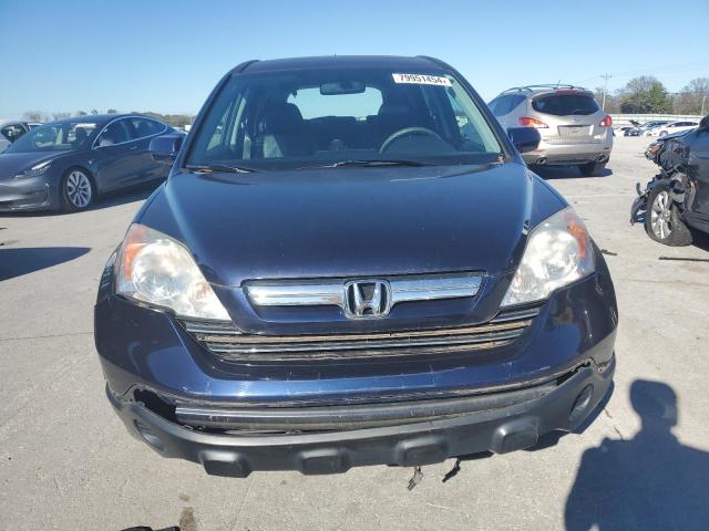 5J6RE48769L018817 - 2009 HONDA CR-V EXL BLUE photo 5