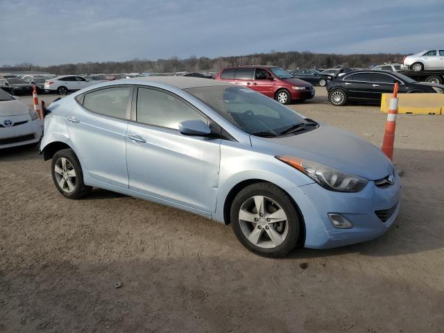 KMHDH4AE4DU733125 - 2013 HYUNDAI ELANTRA GLS BLUE photo 4