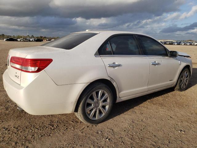 3LNHL2GC0BR763642 - 2011 LINCOLN MKZ WHITE photo 3