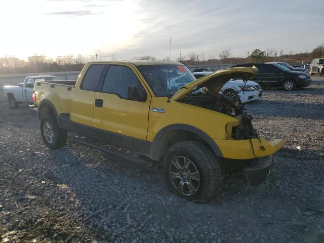 1FTPX04534KC13888 - 2004 FORD F150 YELLOW photo 4