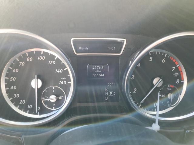 4JGDA5HB2EA376794 - 2014 MERCEDES-BENZ ML 350 4MATIC GRAY photo 9